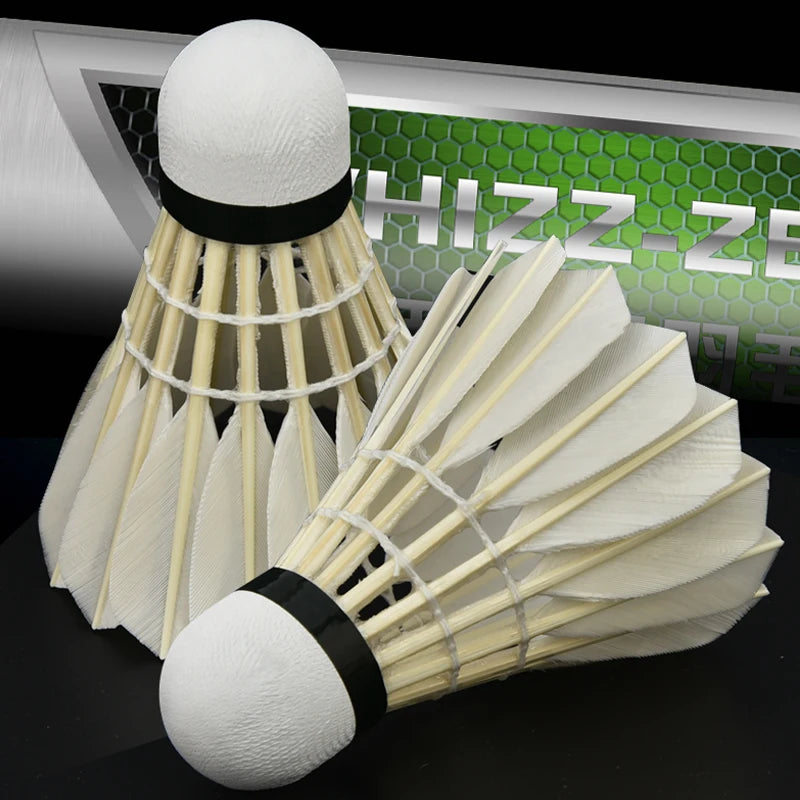 Goose Feather Badminton Shuttlecocks Badminton Shuttlecock Goose Feather