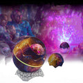 Creative Holiday Gift Dinosaur Egg Projection Lamp Remote Control  White Noise Ocean Wave LED Night Light for Home Decor