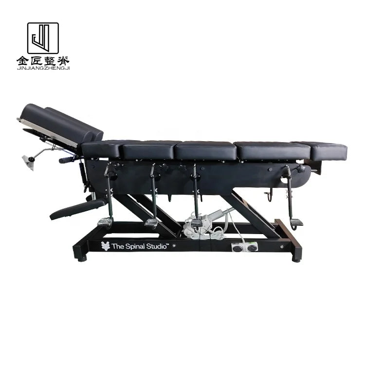 2020 New Modern Metal Chiropractic Drop Table for Backbone Vertebra 5 Drops for Hotel & Gym Use