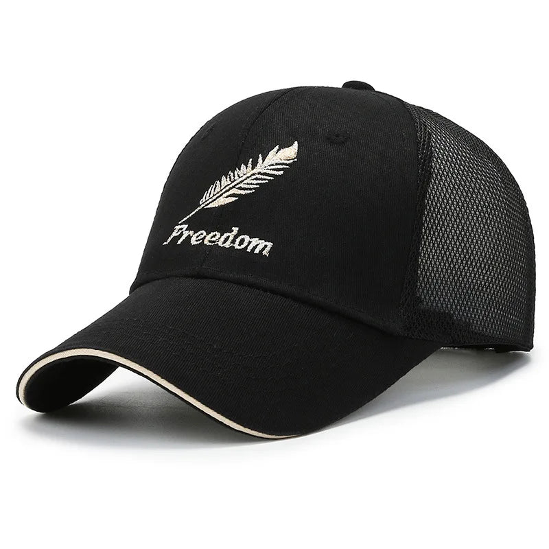 China Yiwu Wholesale Cotton Baseball Cap Mesh Running Cap High Quality Custom Baseball Cap Hat
