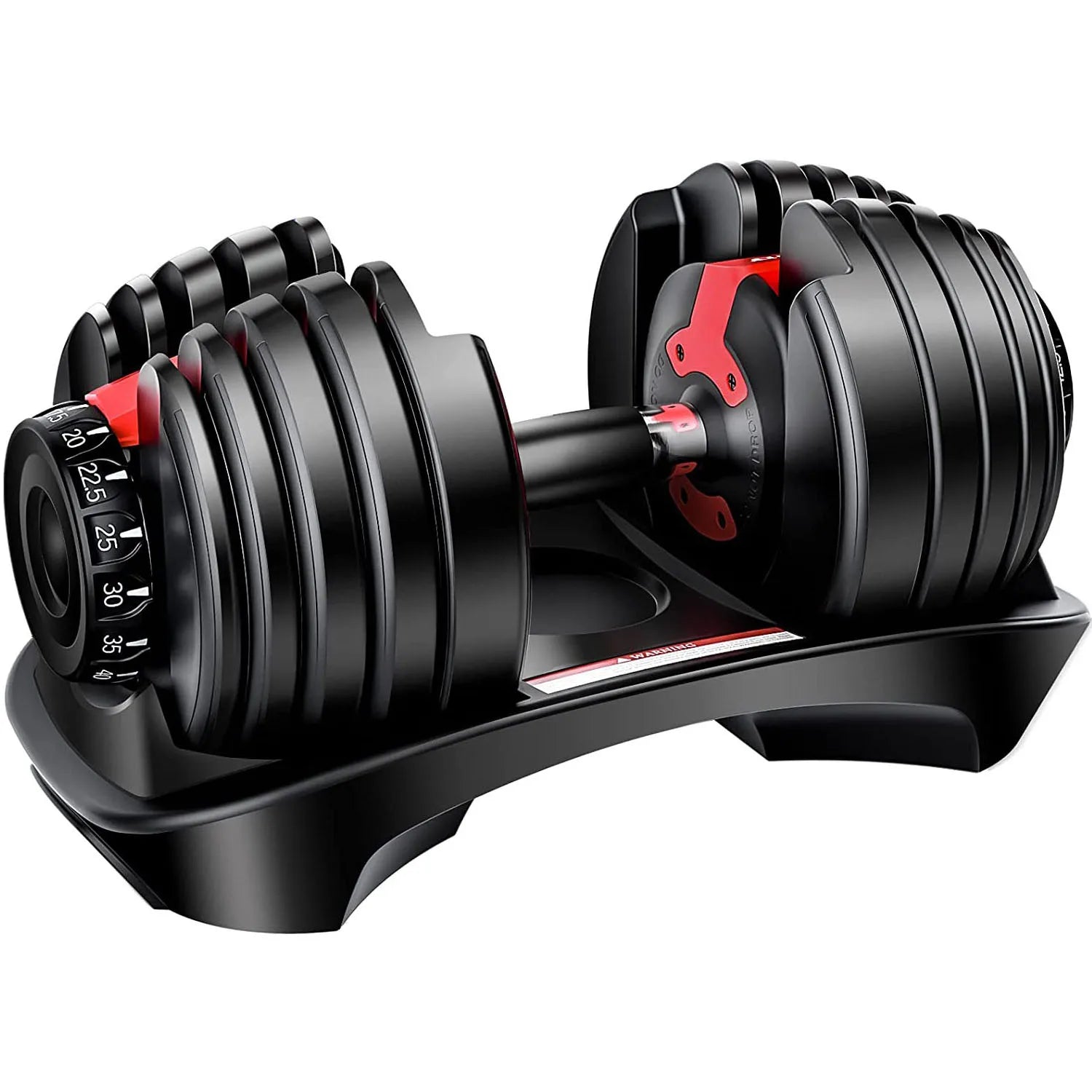 5lb-52.5lb Free Weight Gym Training Equipment Quick Adjustable Dumbbell Barbell for Core Strength Exercise