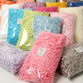 10g 20g 50g 100g Colorful Shredded Paper Strip Raffia Grass Shreds Lafite Grass Shredded Paper Gift Box Decorative Filler
