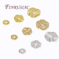 14K/18K Gold Plated Wavy Spacer Beads Metal DIY Jewelry Making Components Separators for Bracelets/Necklace Accessories