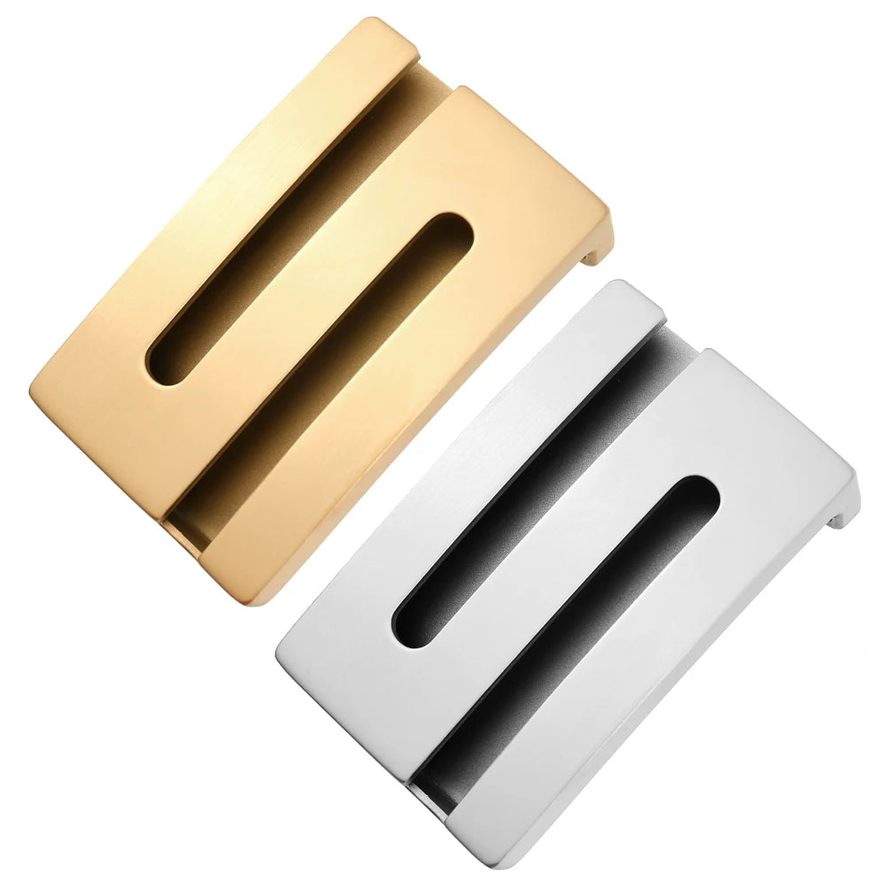 LY38-61610 Fashion Belt Buckle Belt Head Belt Head Aluminum Smooth Buckle