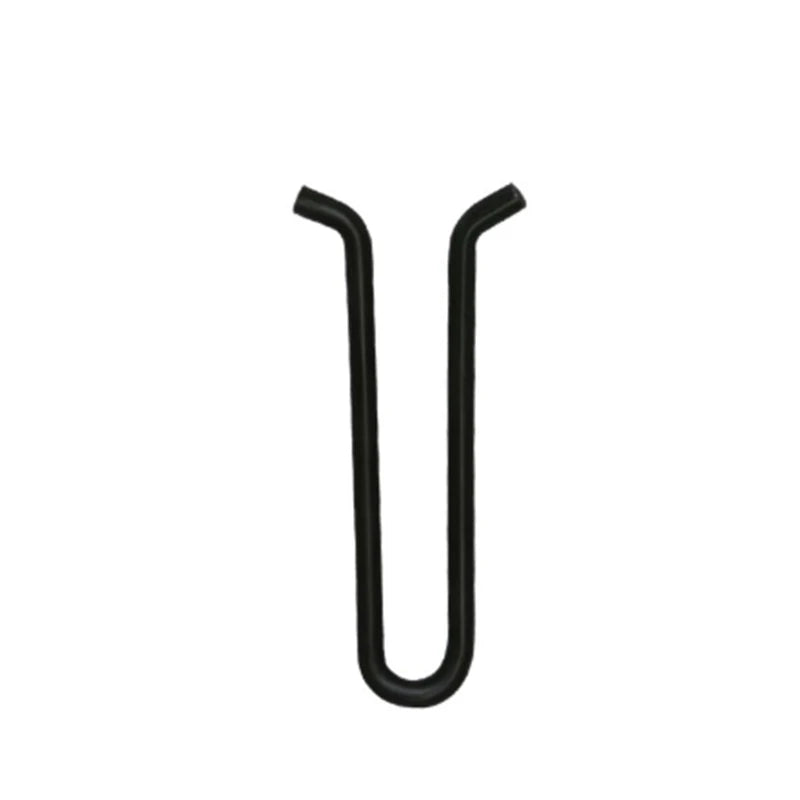 Matt Black Stainless Steel Bent Head U-shape Clip Carp Fishing Connector Snap Bulk Carp Fishing Swivel