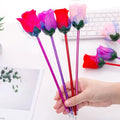 Creative Cartoon Valentine's Day Wedding Rose Ballpoint Pen for Gift