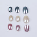 Zhuji Hot Sale a Natural Pink Blue White Seawater Mabe Pearl Heart Shape Pearl