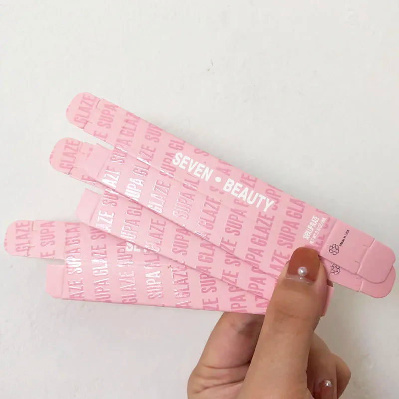 Luxury Custom Printing Private Label Design Pink Lipgloss Box Customized Cosmetic Packaging Box