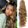 High Quality Wrap Ponytails Extensions Double Drawn Drawstring Ponytail Brazilian Human Hair Remy 100g Straight Water Wave Yaki