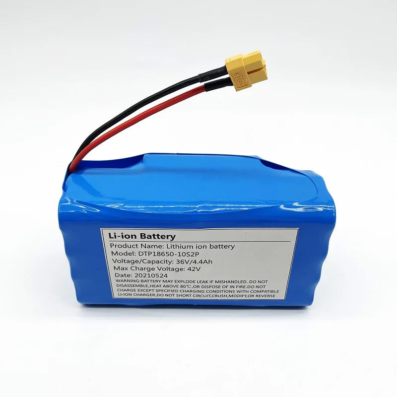 Electric Scooter Battery Pack 10S 36v 2P 3P 6400mah 9600mah Rechargeable 18650 Lithium Battery