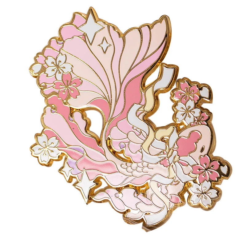 Hot Selling Custom Kawaii Design Metal Badge Gold Plating Hard Enamel for Lapel Pin with Silk Screen Printing for Gifts