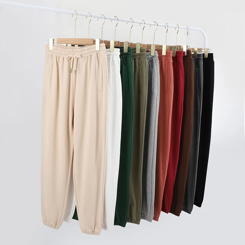 Custom Puff Print Sweatpants Heavyweight Drawstring Sweat Cotton Pants Streetwear Mens Joggers Pants
