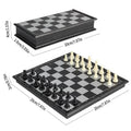 Premium Board Game International Chess Luxury Magnetic Folding Chessboard