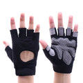 MKAS Silk Screen Printing LOGO Sport Pink Lifting Weight Exercise Workout Gloves Gym Man Women