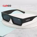 Cango Simple Square Personalized Flat Top Custom Sunglasses logo Glasses Color New Square Frame Sunglasses Wholesale Sunglasses