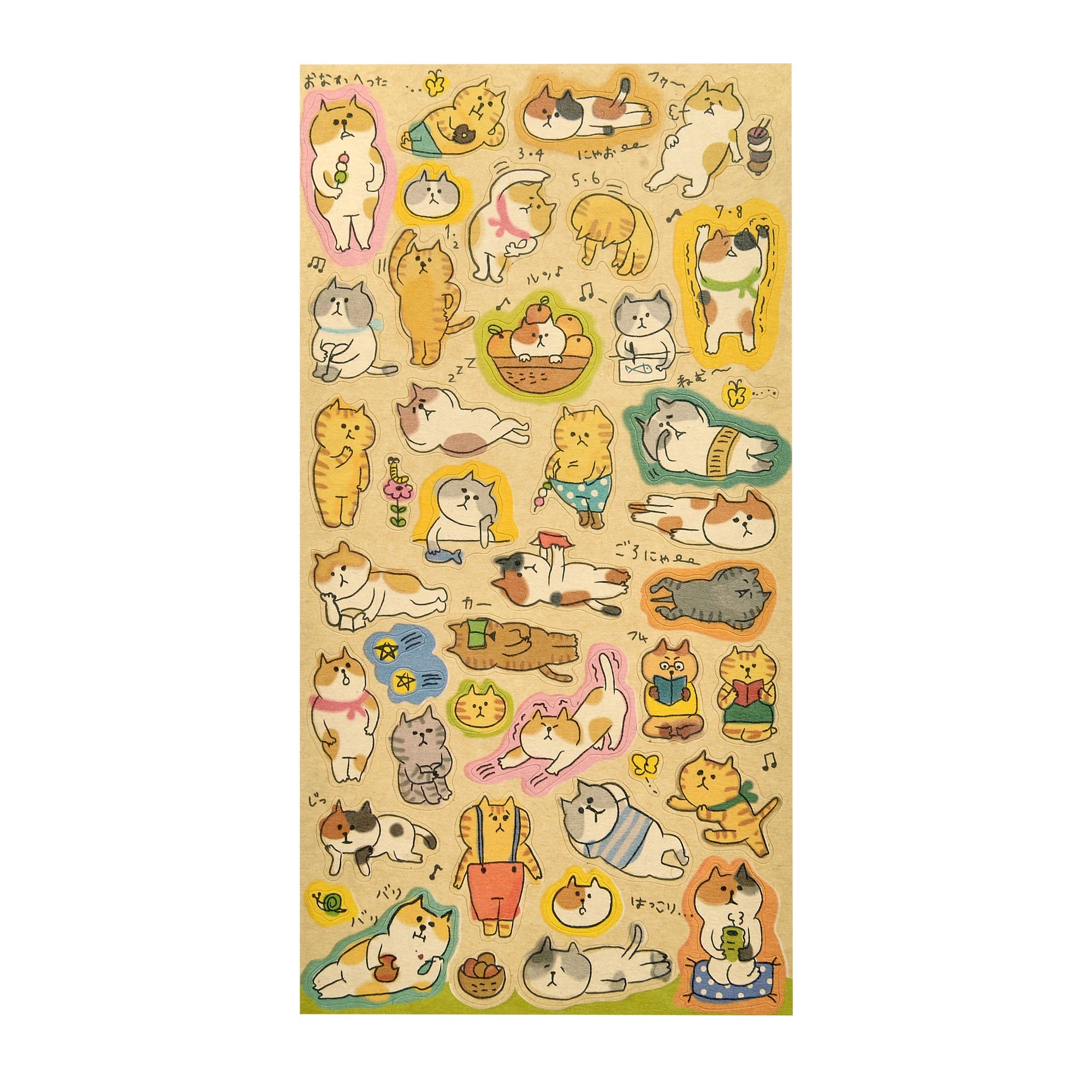 Wholesale Cute Cartoon Decorative Paper Sticker Diary Album Calendar Adhesive Paper Stickers for Scrapbooking