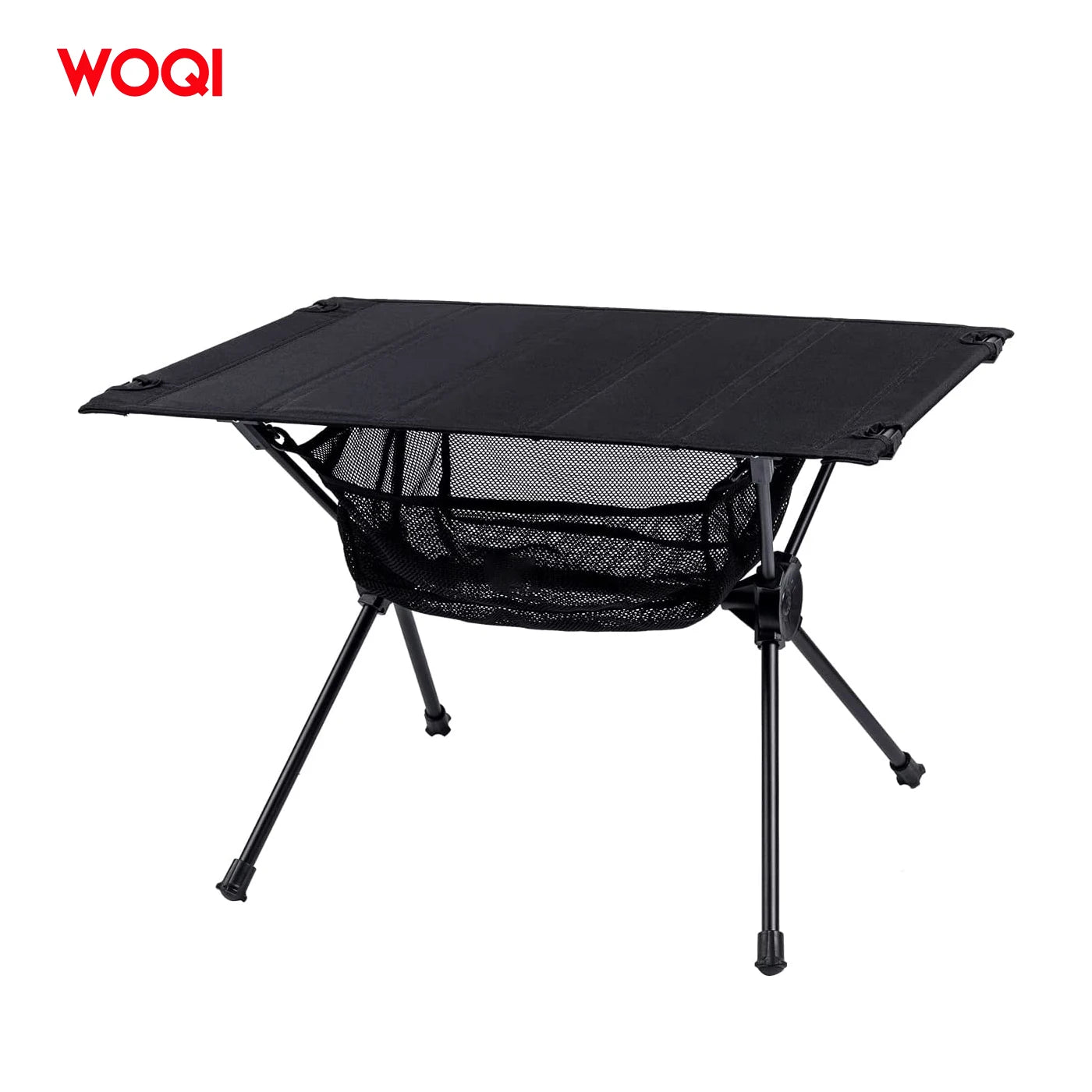 WOQI Modern Outdoor Portable Lightweight Aluminum Folding Camping Table with Carry Bag