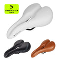 FMFXTR Soft Road Bike MTB BMX Saddle Waterproof PU Surface Breathable Cushion Shock-absorbing Front Seat Mat Bicycle Saddle
