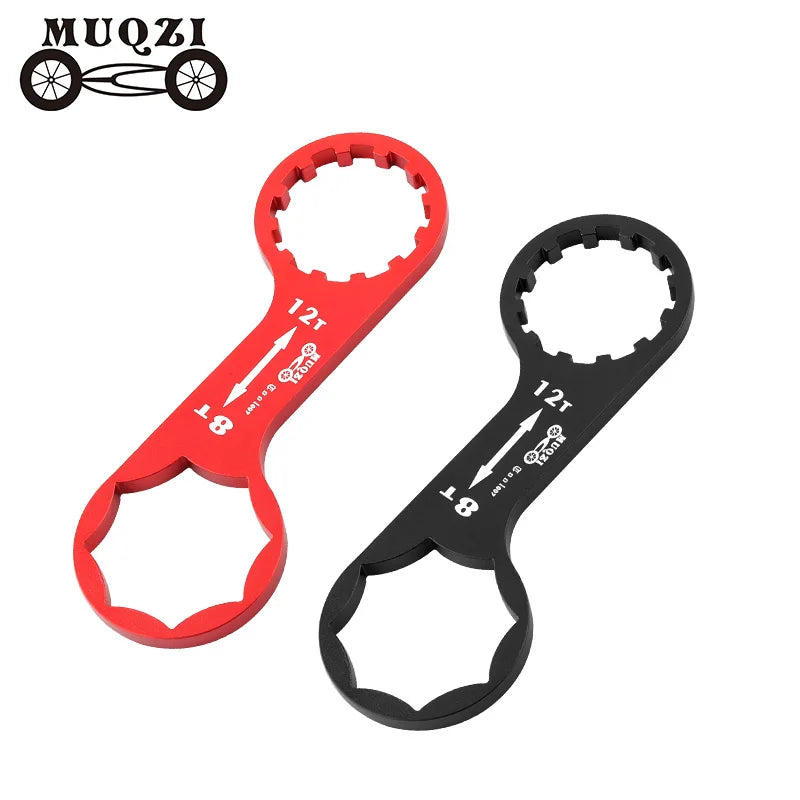MUQZI Bike Front Fork Repair Tool for SR Suntour XCR/XCT/XCM/RST Front Fork Cap Wrench Removal Tool