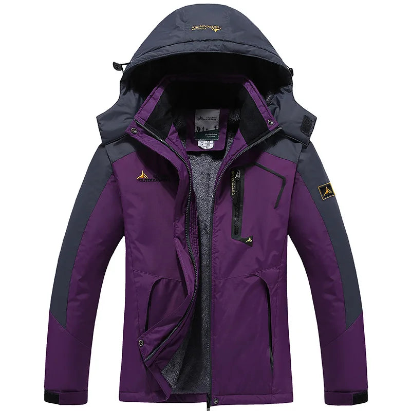 Wholesale Custom New Winter Women Outdoor Waterproof Windproof Warmer Snow Ski Jacket Suit