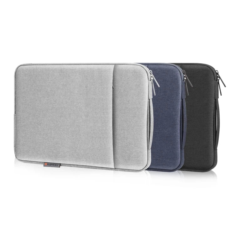 HAWEEL Laptop Sleeve Case Zipper Briefcase Bag with Handle for 14-15 Inch Laptop(Gray Blue)