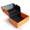 Custom Wholesale Printed Dress Clothing Folding Corrugated Paper Packaging Box