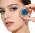 Single Eyeshadow Pan Pressed Matte Shimmer Eyeshadow Private Label High Pigment Waterproof Eye Shadow Powder Fashionable Colors