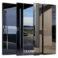 Italian Luxury Main Door Models Steel Villa Pivot Doors External Entry Doors Exterior Modern