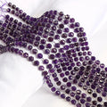 Olive Cutting Faceted Amethyst Stone Loose Beads Gemstone for Bracelet High Quality Natural Stone Loose Beads for Jewelry Making