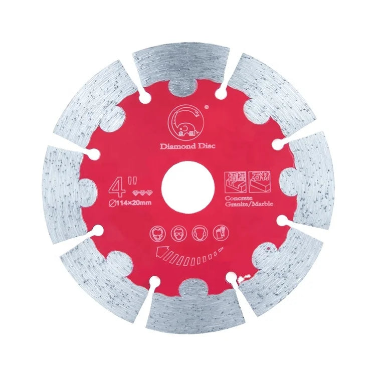 Industrial Circular Saw Blade Diamond Cutting Disc Power Tool Accessory for Masonry Concrete/Brick Wall Marble Segmentation