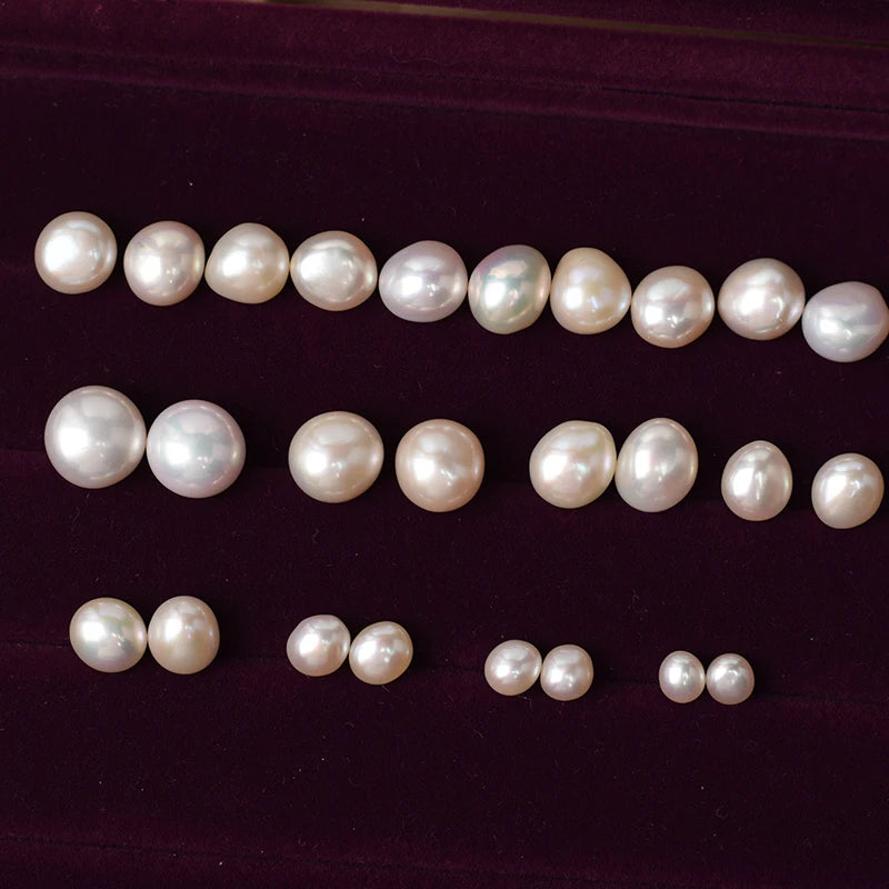 5-12mm Diy Jewelry Earring Setting Material Natural Freshwater Pearl Baroque Loose Beads