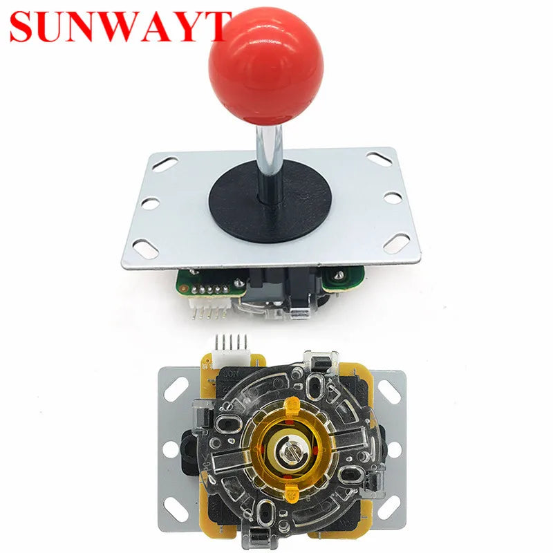 5PIN 8way Universal Arcade Game Console Joystick Controller with Round Restrictor Gate for Fighting Game Machine