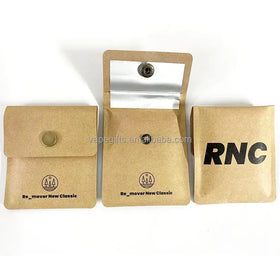 New Design Your Logo Printed Portable Pocket Ashtray Indoor and Outdoor Ashtray Pouch