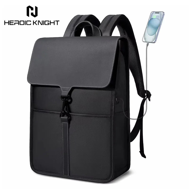 HEROIC KNIGHT Laptop Business Backpack Bags for Men Women Customization Cute School Bag for Boys Stylish College Bag for Man