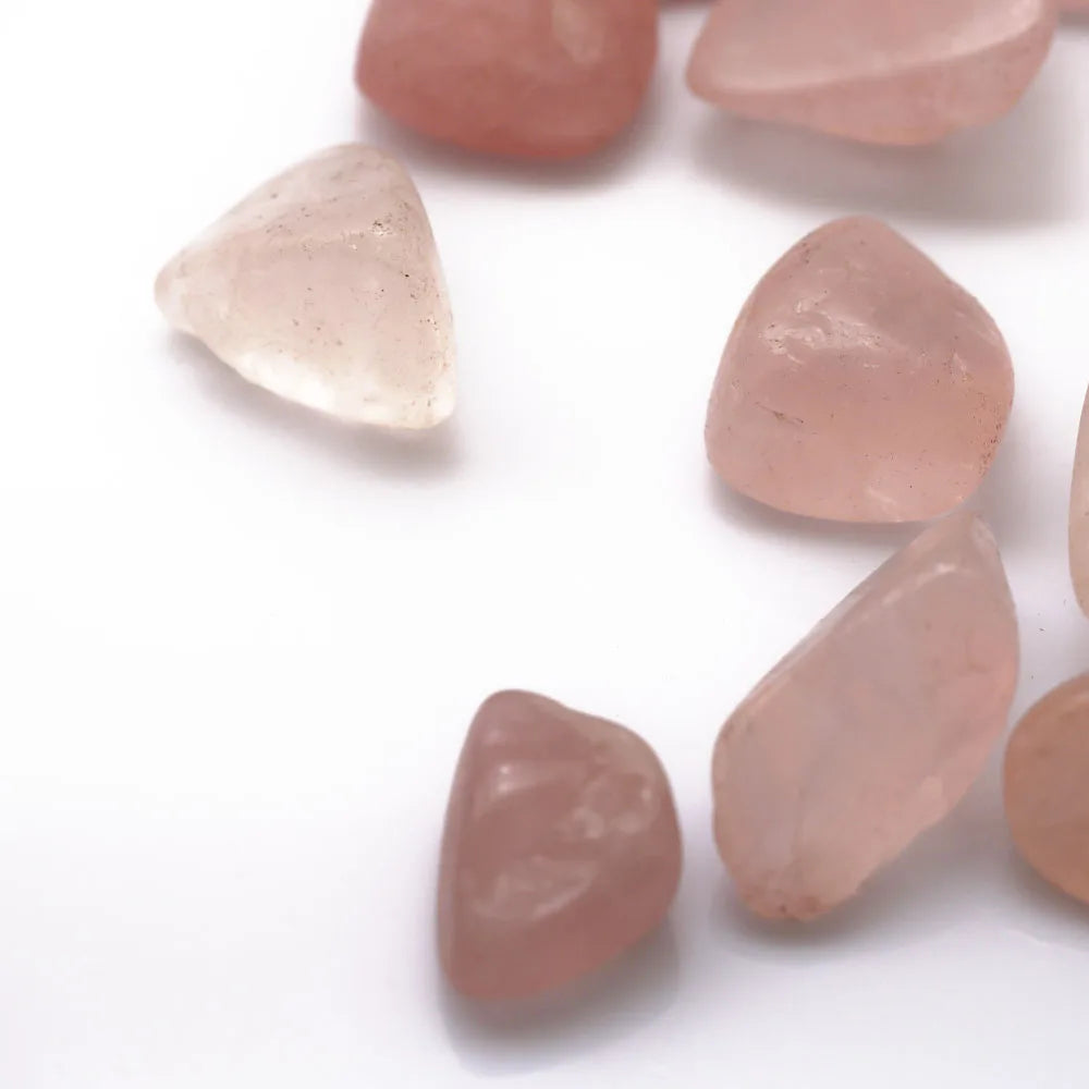 Premium Quality Healing Gemstone Feng Shui Angel Polished Natural Rose Quartz Crystal Home Office Room Ornament Gravel Wedding