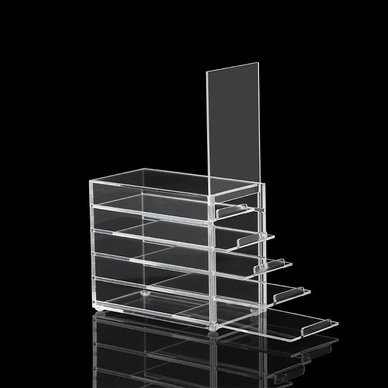 Hotsell Individual  Eyelash Box Organizer Acrylic Eyelash Box Eyelash Storage Display Box