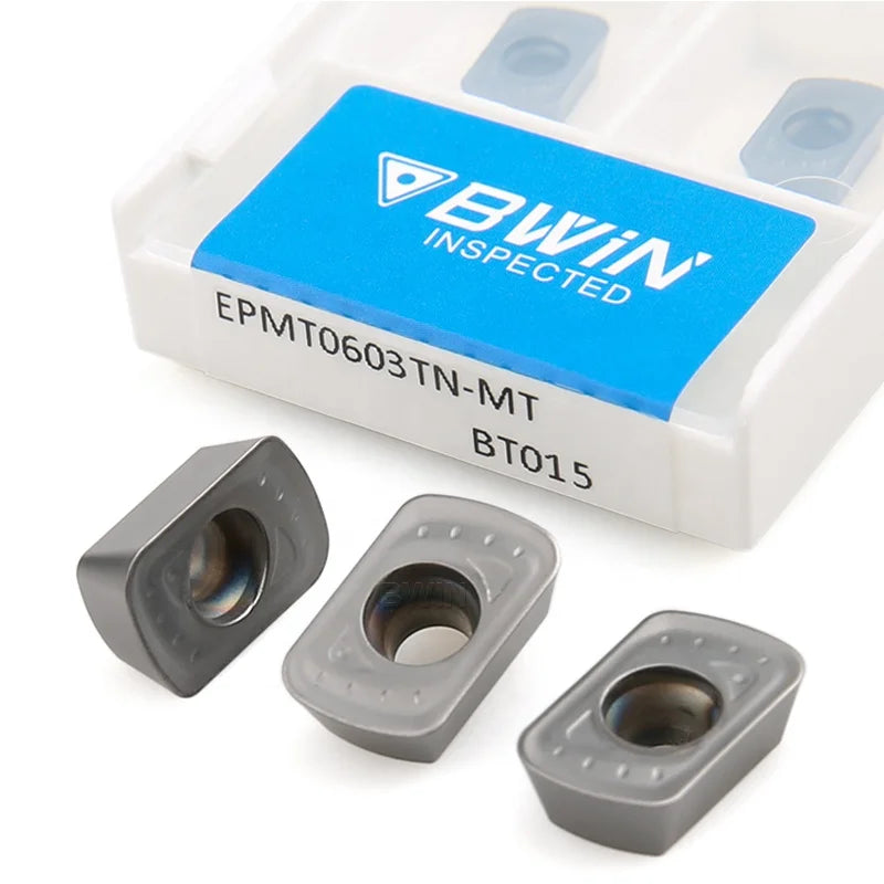 Inserto Para Fresar EPMT0603 EPNW0603 EPNW EPMT 0603 Carbide Insert Indexable Milling Cutter With Insert for CNC Cutting