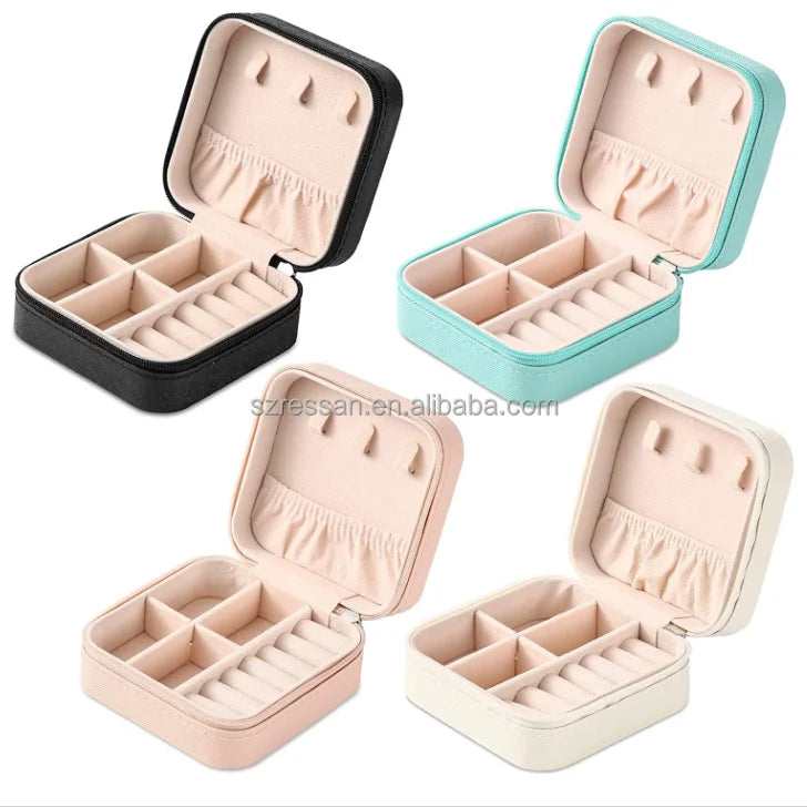 Jewelry Gift Packaging Box with Custom Logo Jewelry Storage Box for Women Travel