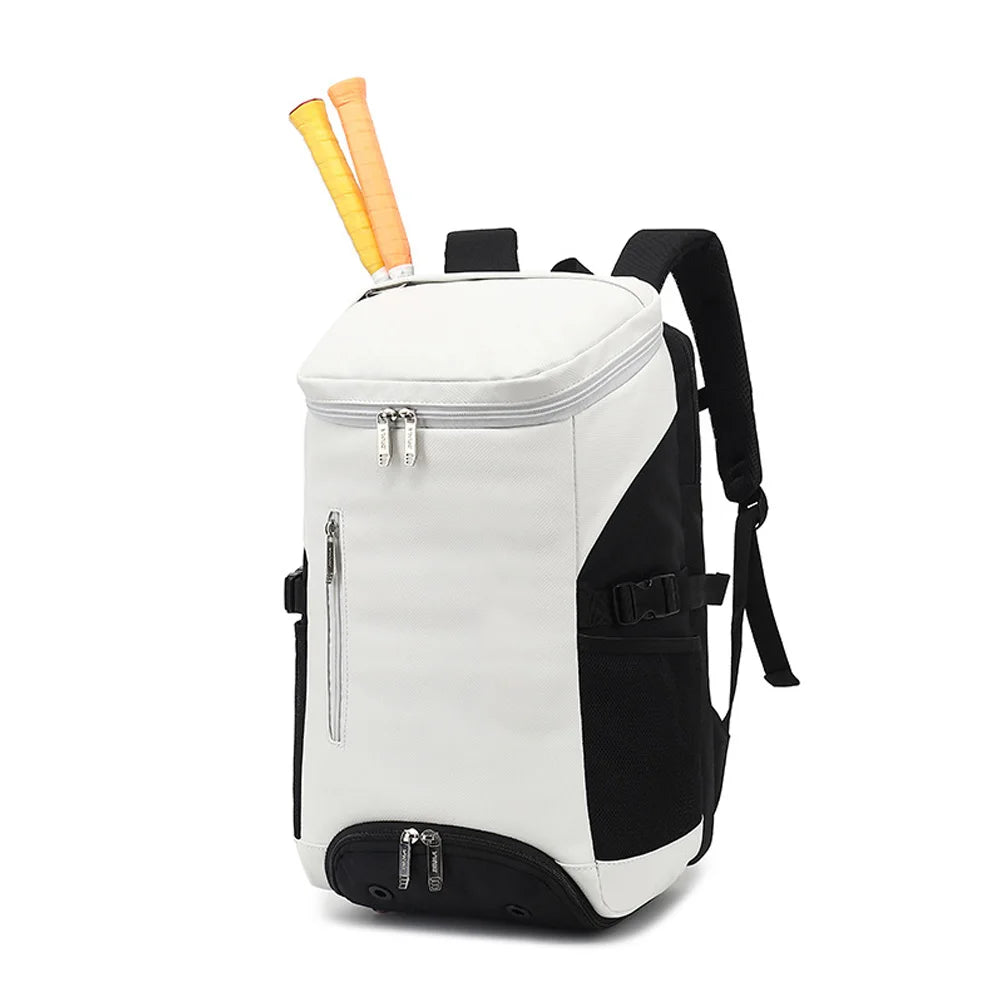 Outdoor Fashion Custom Nylon Waterproof Tennis Backpack Racket Cover for Badminton Students Gym Sport 22L Capacity Teenager Men