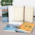 Prosub Portable Composition Book White A4/A5/A6 Sublimation Journal Blank Notebook With PU Leather Cover