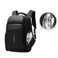 Custom Logo Vintage Carry Large Travel Backpack Women Men Business Laptop Daypack USB Anti-Theft Waterproof Airline Polyester