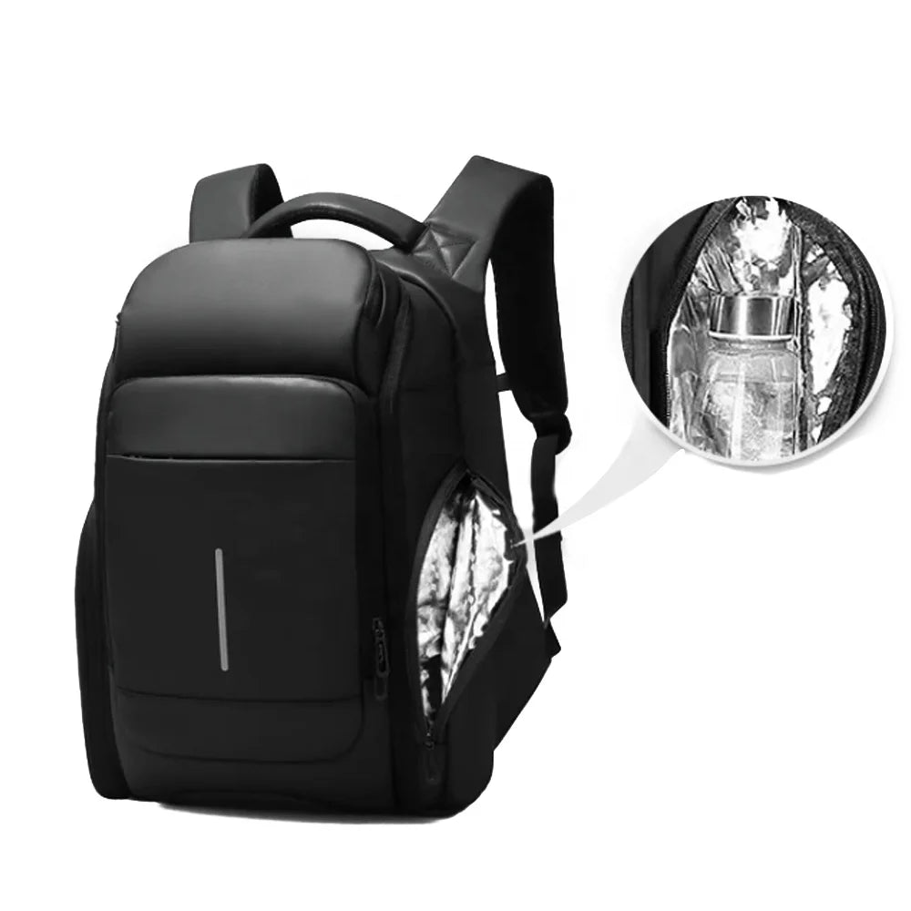 Custom Logo Vintage Carry Large Travel Backpack Women Men Business Laptop Daypack USB Anti-Theft Waterproof Airline Polyester