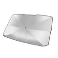 Classic Style Car Windshield Sun Shade Foldable UV Protection Umbrella Cover Manual Control for Travel Model Universe