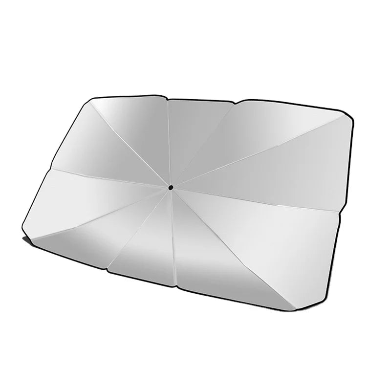 Classic Style Car Windshield Sun Shade Foldable UV Protection Umbrella Cover Manual Control for Travel Model Universe