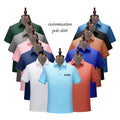 Custom Printing Embroidery 100% Cotton Polo Shirt OEM logo  Plain Blank Polo T Shirt for Men 100 Cotton