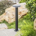 Modern Black Electric IP65 Waterproof LED Bollard Post Lights Outdoor Aluminum Deck Lawn Landscape Lighting