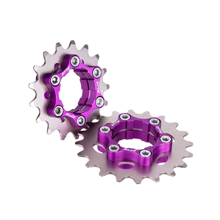13-23T Single Speed BMX Bicycle Freewheel 1-Speed Cassette with FixedCog Gear