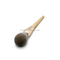 Wholesale Customized Logo Big Powder Brush Individual Face Use Wood Handle Synthetic Hair Makeup Brush