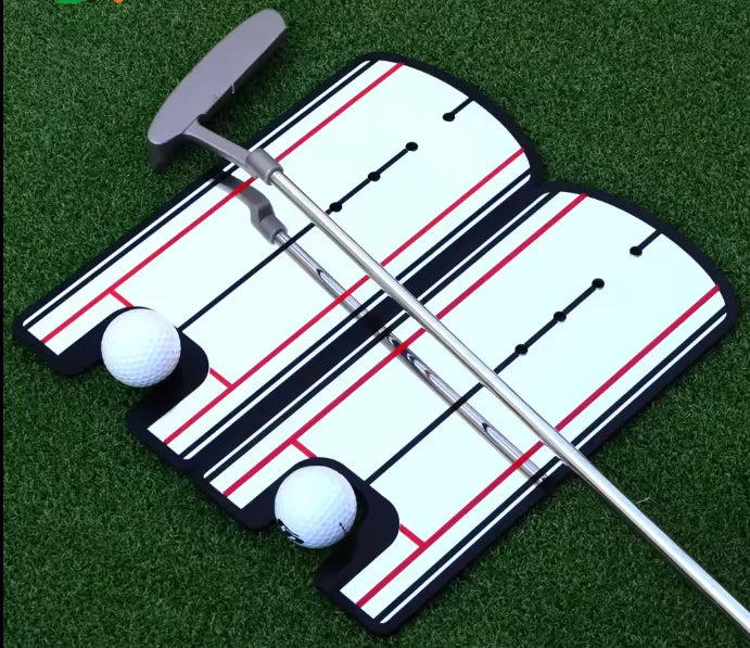 Factory Wholesale Portable Golf Putting Mirror Training Aid Custom Logo Golf Putting Alignment Mirrors Swing TrainerCUSTOM