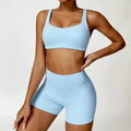 High Quality Yoga Set Sports Bra Bale Branded Workout Suit Sport Bra and Shorts Yoga Set Sweet Girl Hot Sexy Sports Bra